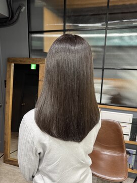 ロフティー 清澄白河(LOFTY) シンプルなのに洗練された透明感カラー／髪質改善トリートメント