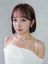 アルバム 渋谷パルコ(ALBUM) ボブミディアム美髪前髪カットおくれ毛_F0574