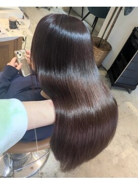 ロンド シャルム 吉祥寺(Lond charme) ラベンダーミルクティー/暗めカラー/髪質改善/縮毛矯正/吉祥寺