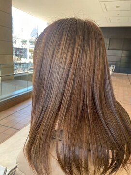 ルページ 千葉(lpage) 髪質改善/顔周りレイヤーカット/グレージュ[千葉/千葉駅]