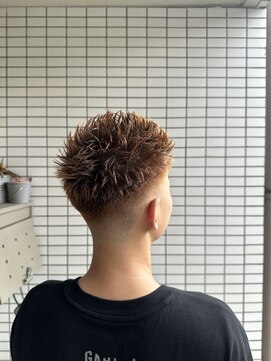 スウェル 船橋店(Swell) MEN’S HAIR/サーフカール/刈り上げセンターパート/船橋
