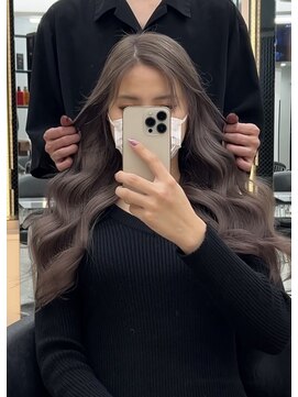 ラピス 池袋(Lapis) ディープグレージュ/髪質改善/ブリーチ/シールエクステ