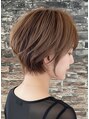 ワントーンヘアー(one tone hair)&nbsp;大人っぽく可愛いショートヘア！