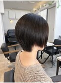 ショート前下がりショートハンサムショートマッシュショート