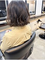 エトネ ヘアーサロン 仙台駅前(eTONe hair salon)&nbsp;ゆるふわウェーブボブ