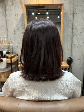 トット(tot.) レイヤーふんわりボブ×深みのあるピンクラベンダー