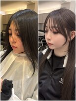 ウィル 京橋店(WiLL)&nbsp;丸顔型に似合う顔周りカット