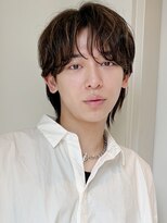 ローネス 表参道(LONESS)&nbsp;シースルーセンターパート／ニュアンスパーマ／ナチュラルパーマ