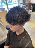 縦落ちスパイラルパーマ