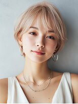 ロッソ 大橋店(Rosso) ハイトーンの丸みショート【大橋】