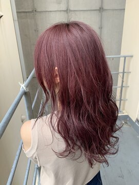 ジーナ 博多(Zina) 【Zina】イメチェン/ピンクグラデーション/前髪/20代30代40代