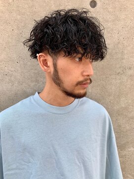 フィフス(fifth) メンズマッシュツイストスパイラルパーマツーブロックメンズヘア