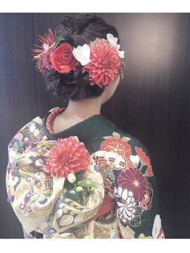 チップタップ 清瀬店(tip top) 振袖アレンジ