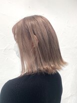 アジールヘア 東上野店(agir hair)&nbsp;シアベージュカラー、ダブルカラーケアブリーチ【上野/御徒町】