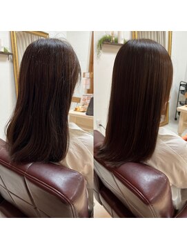 ディスオモテサンドウ 表参道(This OMOTESANDO) 低ダメージ弱酸性ストレート 元重