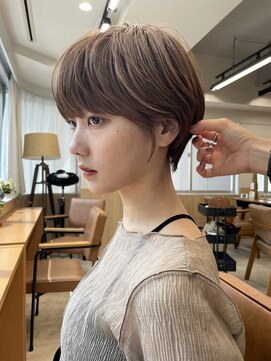 サンド 池袋(sand) イメチェン/ショート/ショートボブ/ベージュ