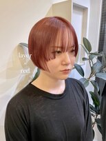 ヘアーアイスカルテット(HAIR ICI QUARTET)&nbsp;大人かわいいダブルカラーブリーチカラー