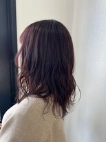 ビアンカ(BIANCA)&nbsp;ピンクブラウン×ラフウェーブ