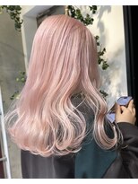 ヲタク(wotaku.)&nbsp;ホワイトピンクペールペールピンクハイトーンカラー2ブリーチ