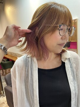 スターリバー(STAR RIVER) ベージュ×ピンク