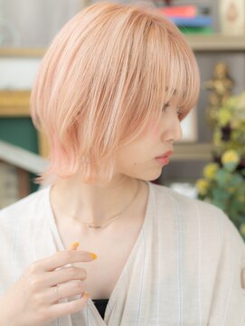 カバーヘア ブリス 北浦和(COVER HAIR bliss) ■ハイトーンカラーステップボーンカット314北浦和10代20代30代