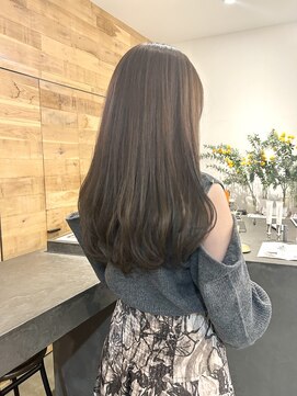 ドルセプラタ(Dulce plata) 暖色系ワンカラーチョコレートブラウン大人可愛いゆるふわロング