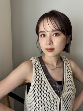 ガーランド (Garland) 切りっぱなしボブ/ワイドバング/前髪/原宿神宮前