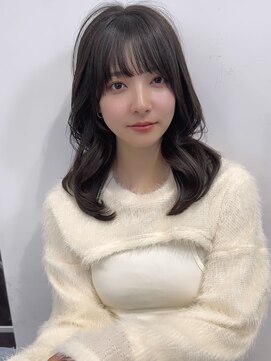 オリンテ バイ レシッド 表参道(orente by rcid) 髪質改善顔まわりレイヤーカット酸熱ストレートこなれミディ