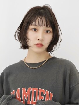 ネオリーブギンザ 銀座店(Neolive GINZA) 外ハネレイヤーボブ×顔まわりレイヤー【銀座】