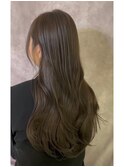 ブリーチなしダブルカラー/モカブラウン/艶髪