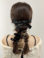 コルル 渋谷(COLULU)&nbsp;【ツインヘアアレンジ】渋谷/ヘアセット/早朝営業/学割U24/眉毛