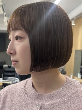 スミス 上野(smith) ミニボブ/髪質改善/イルミナカラー