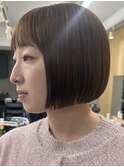 ミニボブ/髪質改善/イルミナカラー
