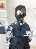 【卒業式】ヘアセット×袴着付け