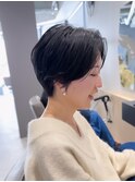 【くせ毛カット】ハンサムショート