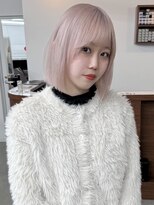 リヴ ウメダ(LIV umeda)&nbsp;ミルクティーピンク/ケアブリーチ/トリプルカラー/梅田