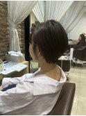 美髪/30代40代50代大人ナチュラルショートボブ