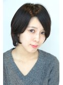 大人グラデーションボブ