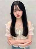 レイヤー/ネビージュ/韓国ヘア/イメチェン/縮毛矯正/中野/