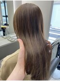 寒色ベージュ(イルミナカラー＋アメイジアトリートメント)