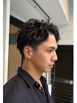 ニカ(NICA)&nbsp;【NICA】センターパート ソフトウェーブ　メンズ　◎上辻