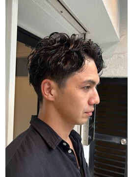 ニカ(NICA) 【NICA】センターパート ソフトウェーブ　メンズ　◎上辻