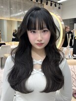 アスター 天神大名店(Aster) 小顔に見えるトレンドヘア/黒髪/オリーブグレー/ココアベージュ