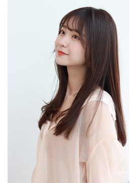 ビューティーアンドフリーハコ(Beauty&Free HACO) シースルー前髪×ツヤ感ロング