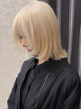 シー 浦安(SEA) 浦安/ホワイトブランド/エンドカラー/姫カットレイヤー