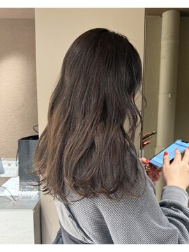 メゾンマイル 恵比寿(maison mile) #ブリーチなしダブルカラー#ワインレッド#ボルドーカラー#前髪