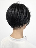 丸みフォルム×タイト襟足の美シルエットショート