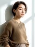 【平日12～16時/新規】カット+潤いカラー+スムースTR+ヴィーナ ￥9,900