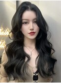 韓国風レイヤーカット/くびれロング