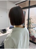ニュアンスパーマ　髪質改善カラー　顔まわり　レイヤー　艶髪